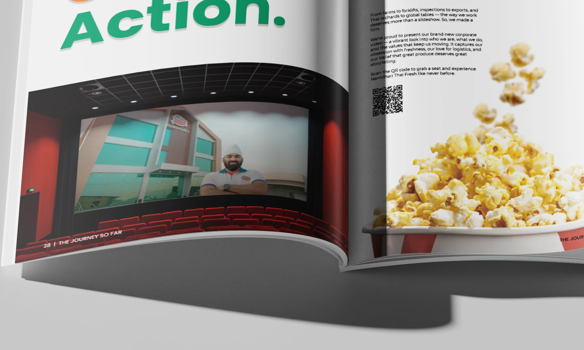 Flora Capital — Magazine Design Issues, spread 1 of 5