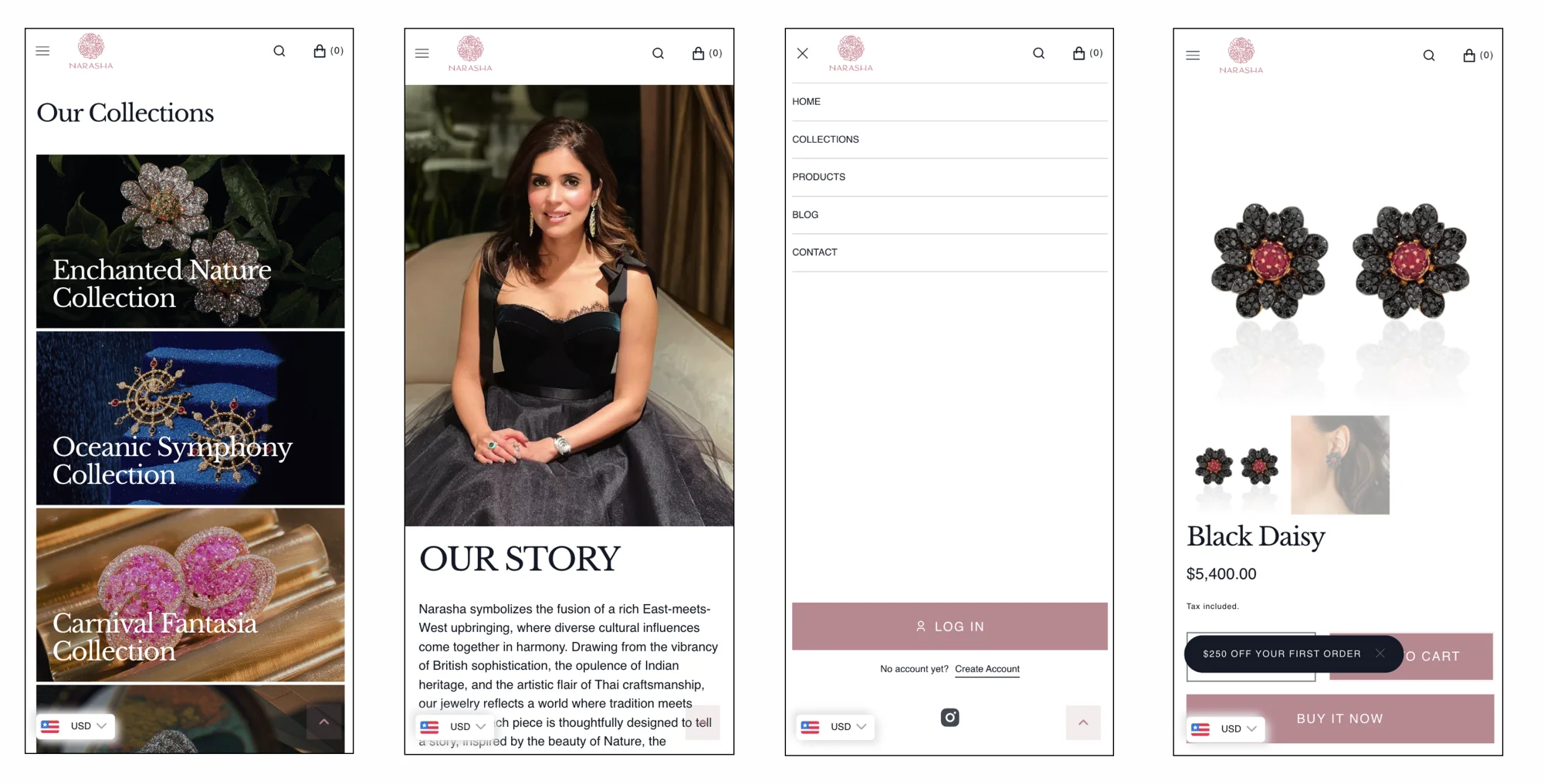 Narasha — Shopify E-commerce Website Development, image 3