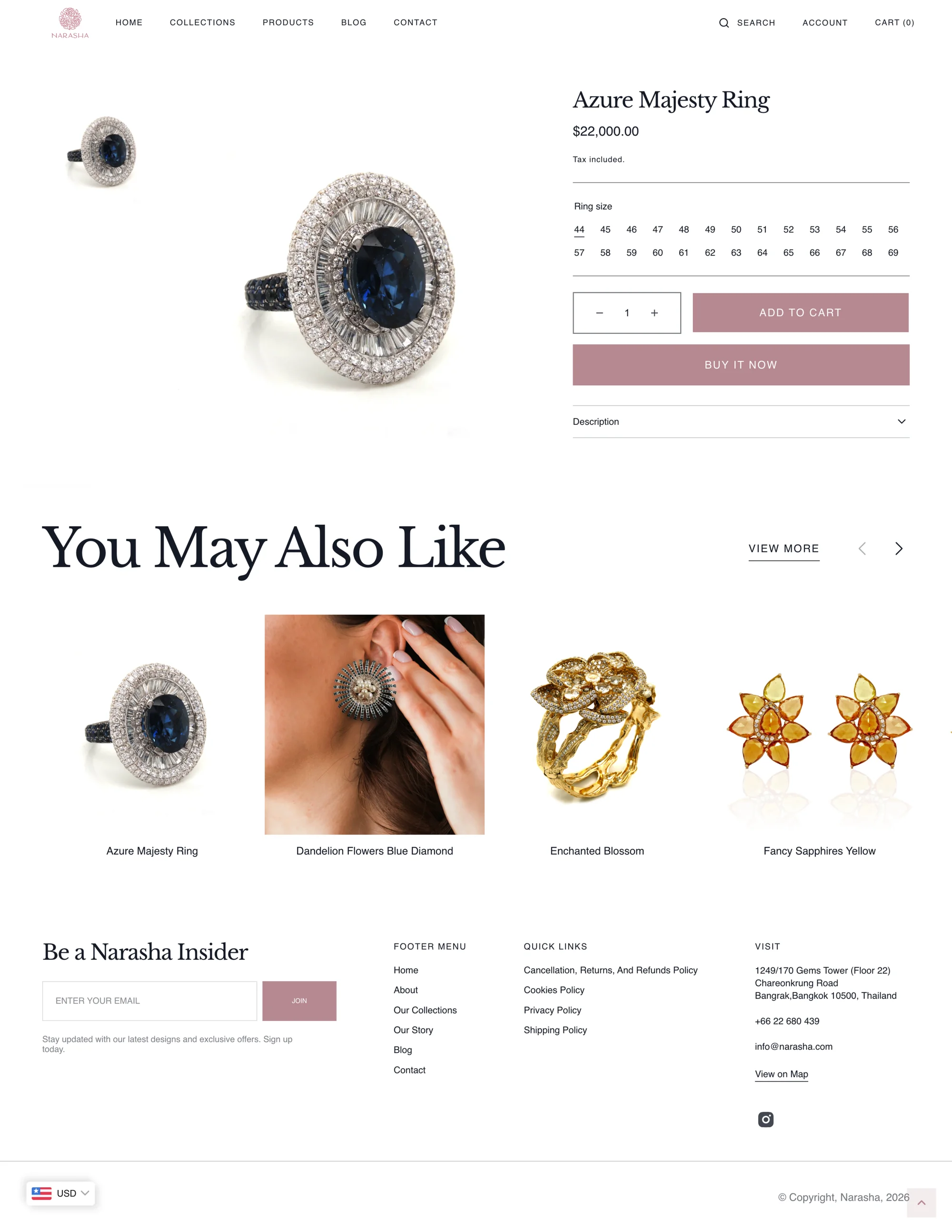 Narasha — Shopify E-commerce Website Development, image 5