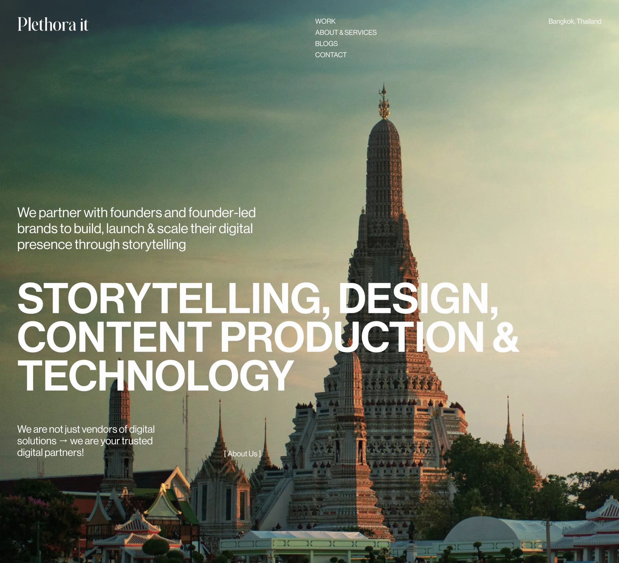 Plethorait — Website Design & Development hero image