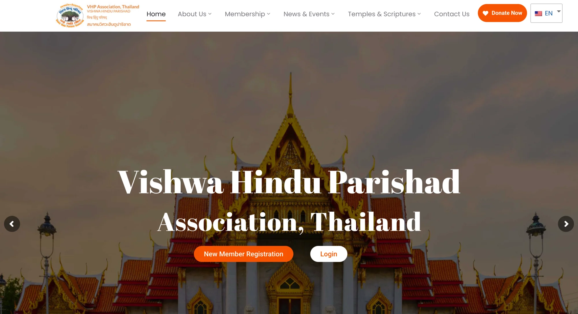 Vhp Thailand — Website Development & CRM hero image